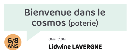 Bienvenue dans le cosmos (poterie)