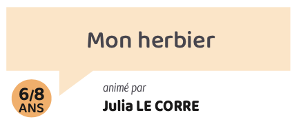 Mon herbier