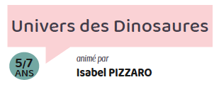 Univers des Dinosaures