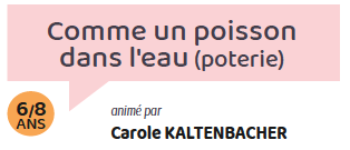 Comme un poisson dans l’eau (poterie)