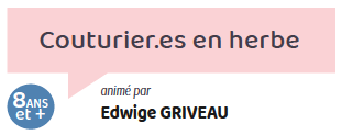 Couturier.es en herbe