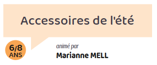Accessoires de l’été