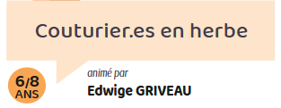 Couturier.es en herbe